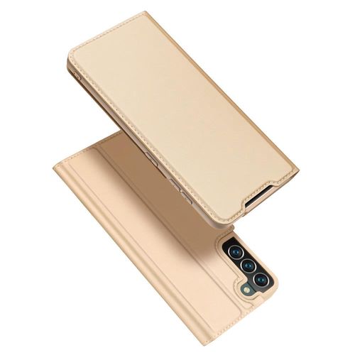 Dux Ducis Skin Pro Holster Cover Flip Cover for Samsung Galaxy S22 + (S22 Plus) gold, Dux Ducis 6934913044070 6934913044070