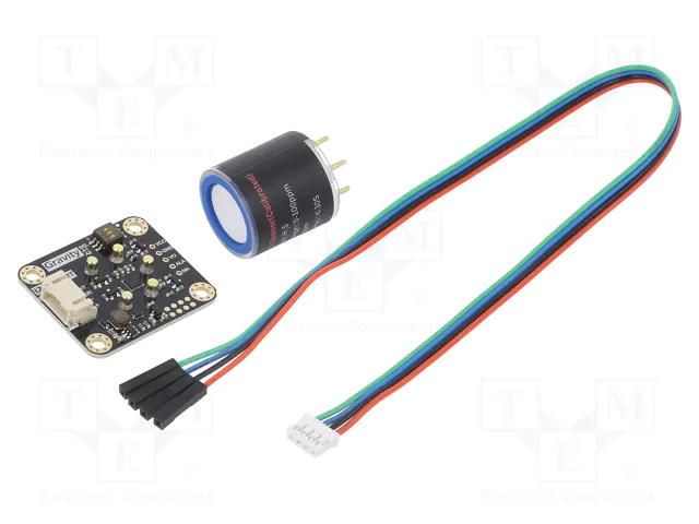 Sensor: gas level; hydrogen sulfide (H2S); electrochemical; 5mA DFROBOT DF-SEN0467