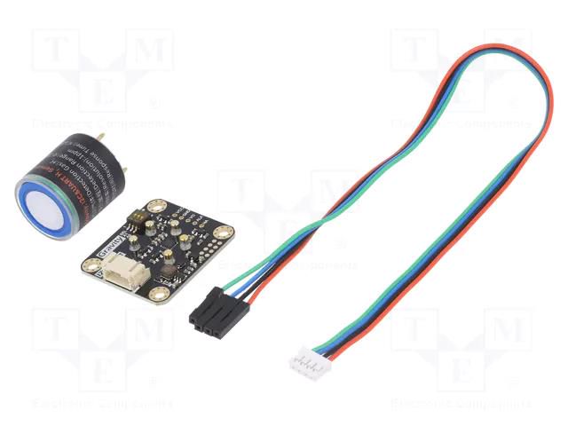 Sensor: gas level; hydrogen (H2); electrochemical; 3.3÷5VDC; 5mA DFROBOT DF-SEN0473