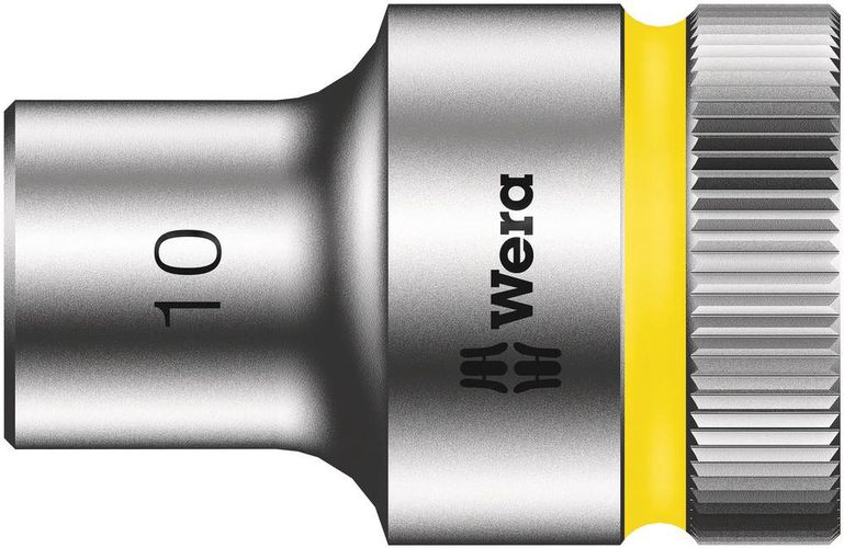 8790 HMC Zyklop socket with 1/2" drive, 10.0x37.0, Wera 05003601001