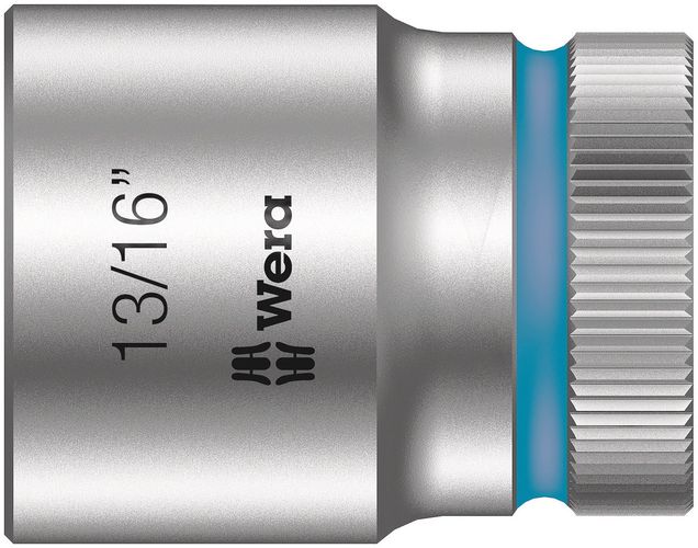 8790 HMC Zyklop socket with 1/2" drive, 13/16"x37.0, Wera 05003627001