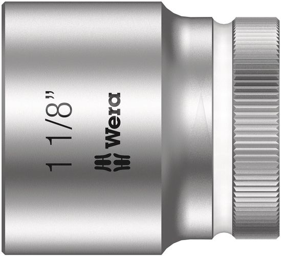 8790 HMC Zyklop socket with 1/2" drive, 1 1/8"x40.0, Wera 05003633001