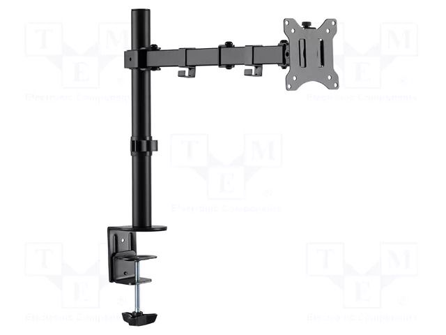 Holder; 8kg; 17÷32"; Arm len: 390mm; Standard: 75x75mm,100x100mm LOGILINK BP0097