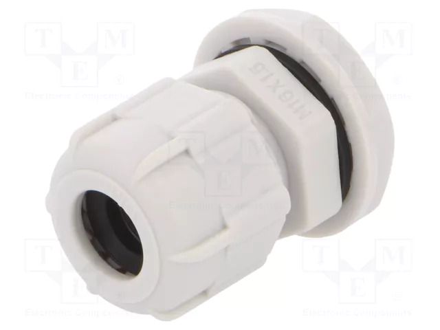 Cable gland; M16; 1.5; IP68; polyamide; grey BM GROUP BM4717