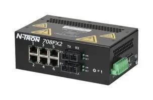 ETHERNET SW, RJ45X6/ SCX2, 10/100MBPS 708FX2-SC