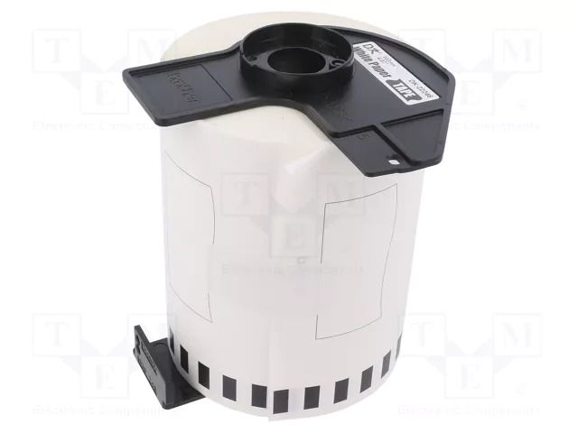 Label; 103mm; 30.48m; white; Character colour: black BROTHER BR-DK22246
