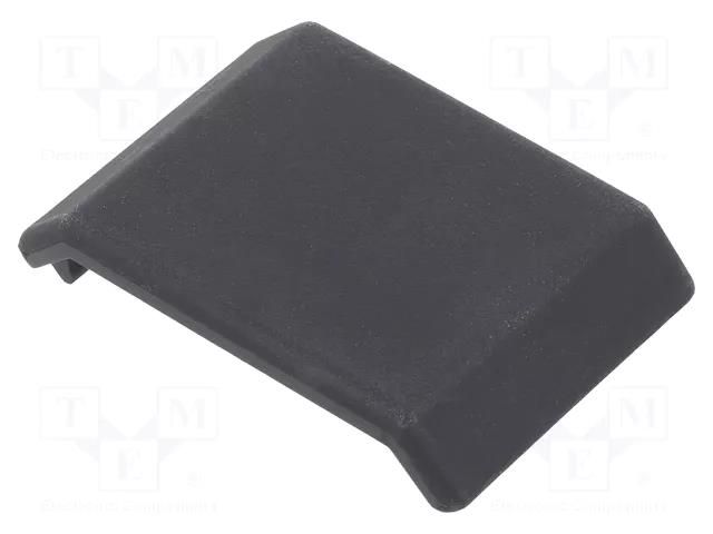 Stopper; for angle bracket; W: 43mm; L: 43mm; technopolymer PA ELESA+GANTER GN963-45-45-SW