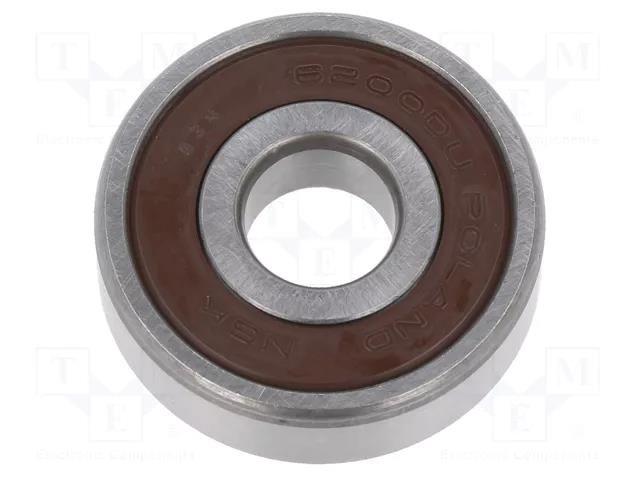 Bearing: ball; Øint: 10mm; Øout: 30mm; W: 9mm; bearing steel NSK NSK6200-DDU-CM