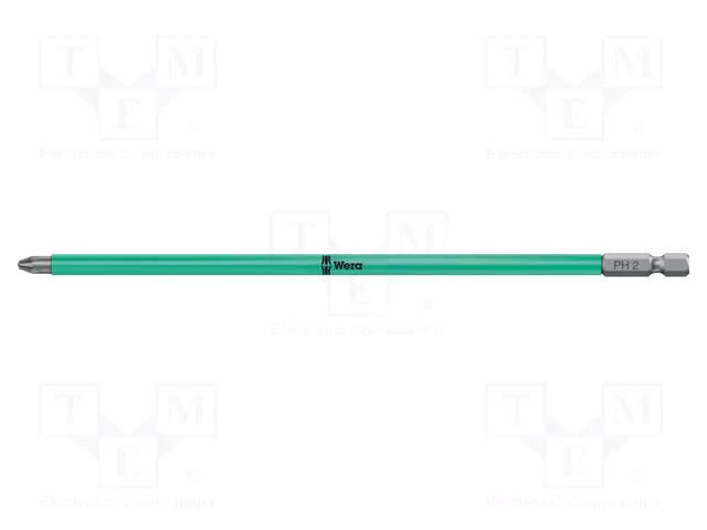 Screwdriver bit; Phillips; PH2; Overall len: 200mm WERA WERA.05203914001