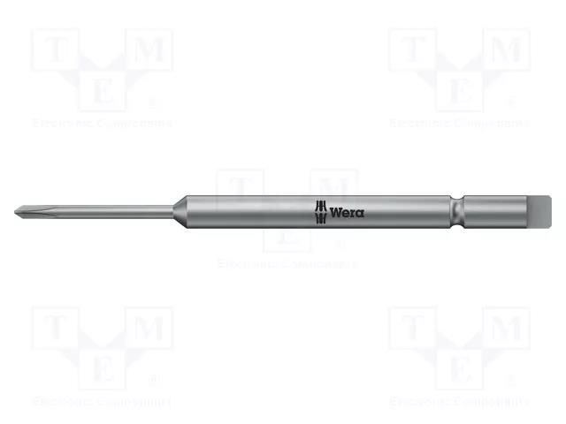 Screwdriver bit; Phillips; Mounting: halfmoon 4mm WERA WERA.05135277001