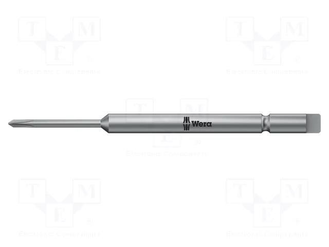 Screwdriver bit; Phillips; Mounting: halfmoon 4mm WERA WERA.05135276001