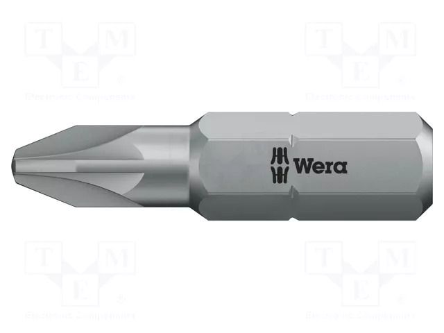 Screwdriver bit; Pozidriv®; PZ3; Overall len: 32mm WERA WERA.05058015001