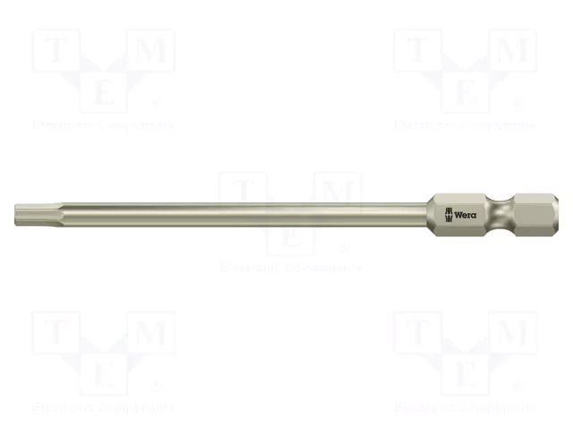 Screwdriver bit; Hex Plus key; HEX 3/32"; Socket size-inch: 1/4" WERA WERA.05071105001