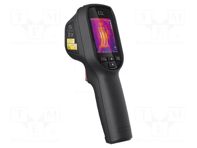 Infrared camera; LCD 2,4"; 160x120; 9Hz; laser; -20÷550°C; IP54 HIKMICRO HM-E1L/9HZ
