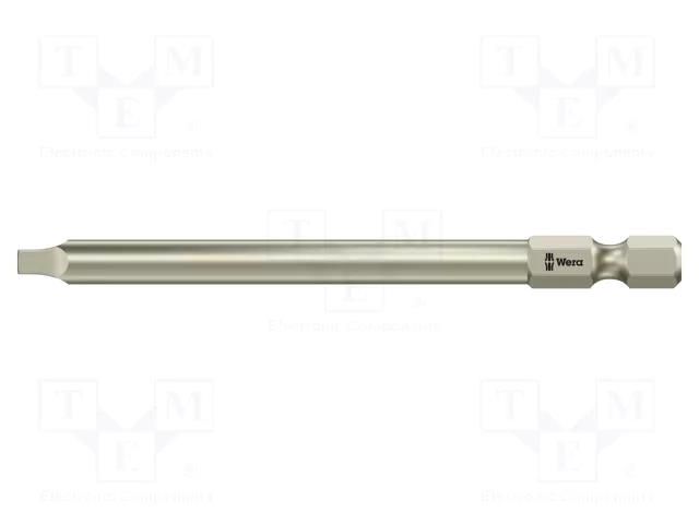 Screwdriver bit; square; RB3; Overall len: 89mm WERA WERA.05071099001