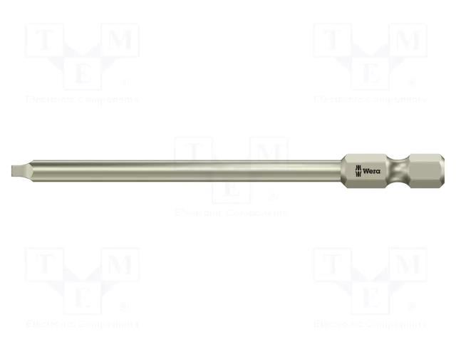 Screwdriver bit; square; #1; Overall len: 89mm WERA WERA.05071097001