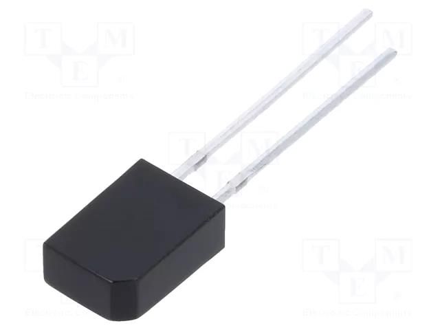 PIN photodiode; THT; 940nm; 5nA; rectangular; flat EVERLIGHT PD638B