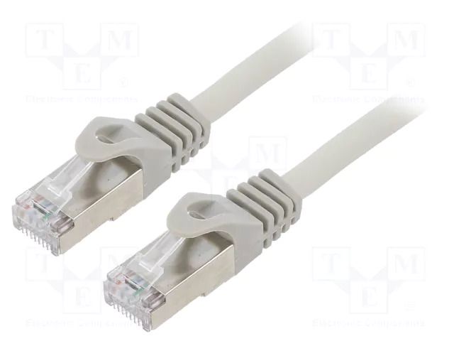 Patch cord; S/FTP; Cat: 6a; RJ45 plug,both sides; stranded; Cu GEMBIRD PP6A-LSZHCU-0.5M