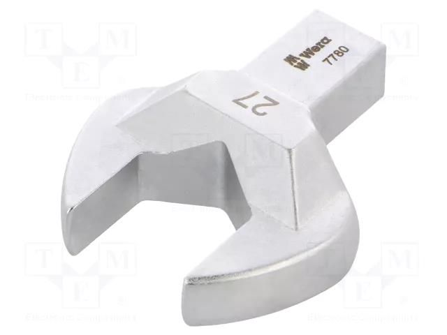 Wrench tip; torque,spanner; 27mm; Mounting: 14x18; 7780 WERA WERA.05078681001