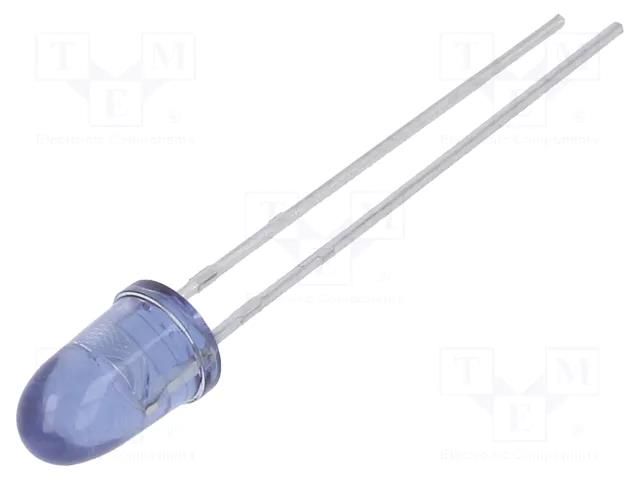 IR transmitter; 5mm; blue; 20°; 1.2÷1.8VDC; λp max: 940nm; THT EVERLIGHT IR383