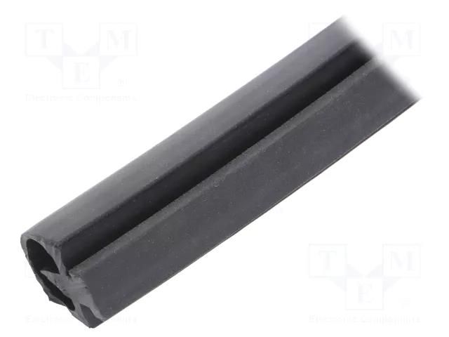 Standard protection rubber strip; 230VAC; 24VDC; -20÷55°C; 100m GELBAU GEL-3100.0110I