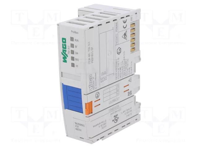 Industrial module: fieldbus interface; 0÷55°C; IP20; 24VDC WAGO 750-343