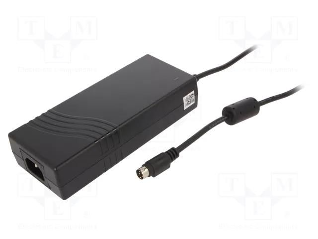 Power supply: switching; 12VDC; 10A; Out: KYCON KPP-4P; 120W; 89% XP POWER VES120PS12