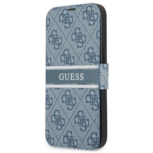 Guess GUBKP13S4GDBL iPhone 13 mini 5.4&quot; blue/blue book 4G Stripe, Guess 3666339032128 3666339032128