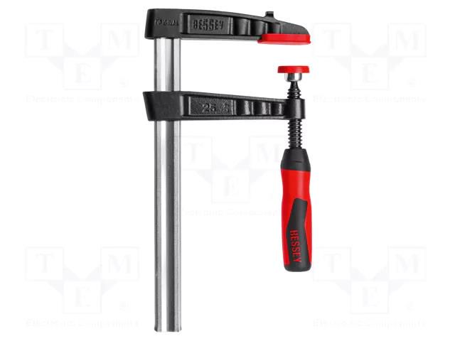 Parallel clamp; cast iron; with handle; Grip capac: max.300mm BESSEY TG30-2K