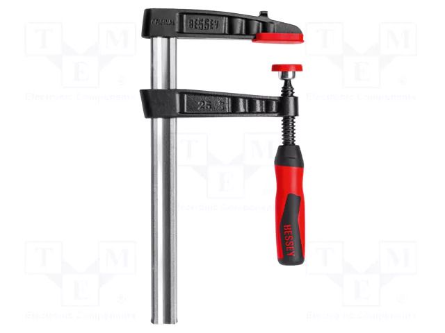 Parallel clamp; cast iron; with handle; Grip capac: max.300mm BESSEY TG30-2K