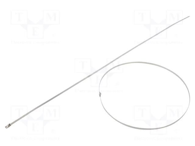 Cable tie; L: 680mm; W: 4.6mm; stainless steel AISI 304; 890N BM GROUP BMS6845
