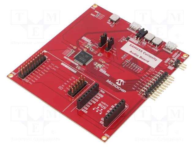 Dev.kit: Microchip ARM; SAMG; Curiosity; Add-on connectors: 4 MICROCHIP TECHNOLOGY EV78Y10A