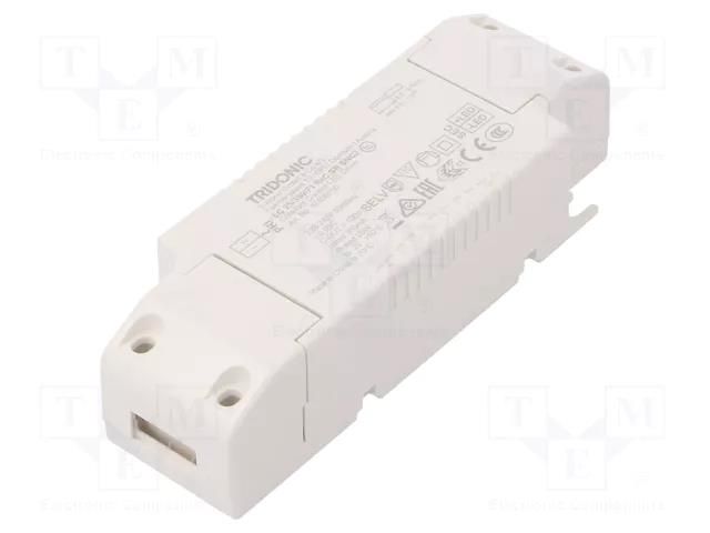 Power supply: switching; LED; 25W; 45÷71VDC; 350mA; 198÷264VAC TRIDONIC 87500750
