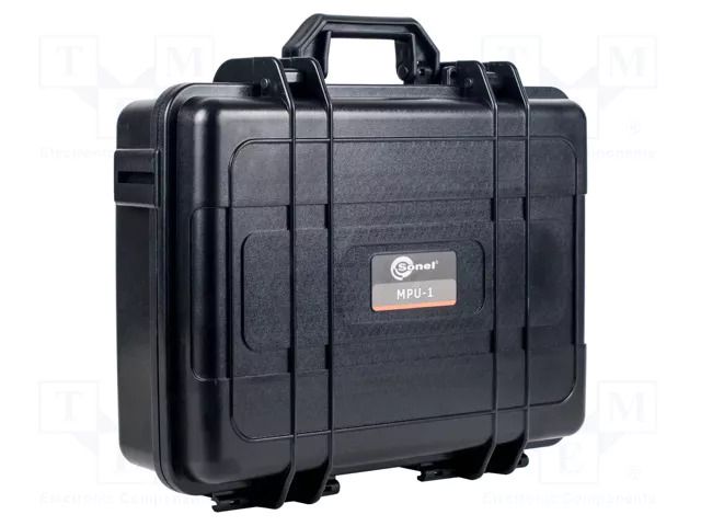 Hard carrying case; black; plastic SONEL WAWALL5