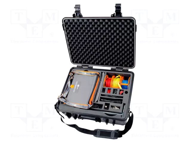 Hard carrying case; black; plastic SONEL WAWALXL3