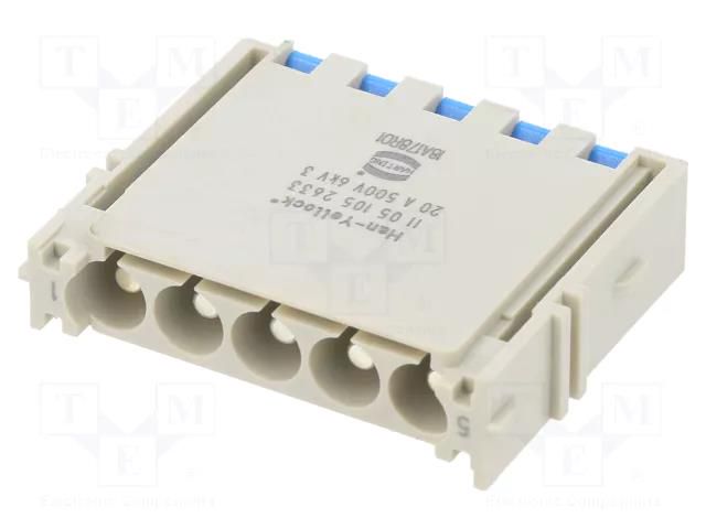 Han-Yellock Module QL 20A HARTING 11051052633