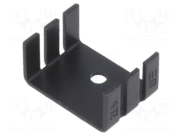 Heatsink: extruded; U; TO202,TO218,TO220; black; L: 18.1mm; 289 Wakefield Thermal 289-AB