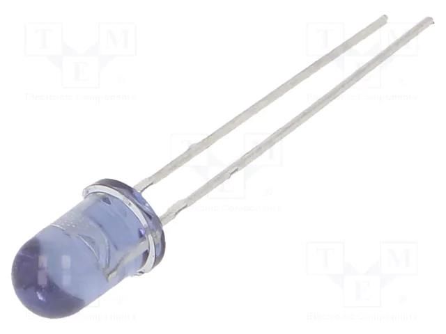 IR transmitter; 5mm; blue; 20°; 1.2÷1.8VDC; λp max: 940nm; THT EVERLIGHT IR333-A