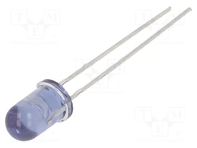 IR transmitter; 5mm; blue; 20°; 1.2÷1.8VDC; λp max: 940nm; THT EVERLIGHT IR333-A