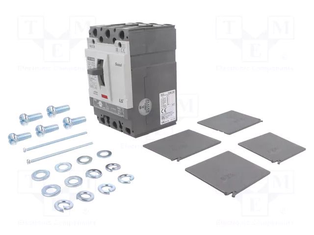 Power breaker; Poles: 3; on panel,for DIN rail mounting; IP20 LS ELECTRIC TD160N-FMU-160A-3P