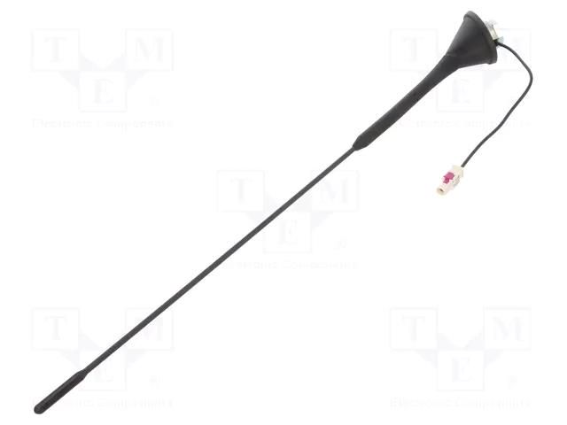 Antenna; car top,automotive; 405mm; AM,FM; universal; 180mm MTA 7677870