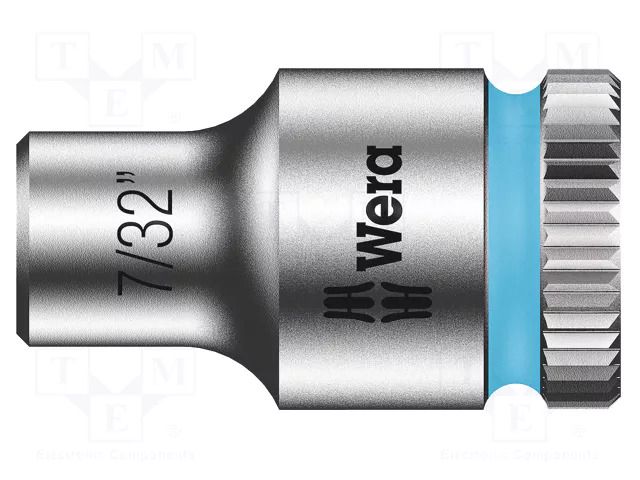 Socket; 6-angles,socket spanner; HEX 7/32"; 23mm WERA WERA.05003515001
