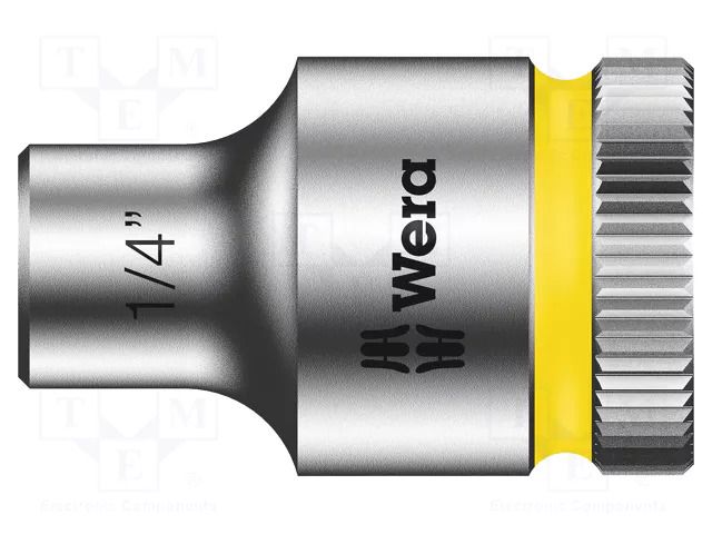 Socket; 6-angles,socket spanner; HEX 1/4"; 29mm WERA WERA.05003569001