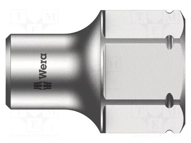 Socket; 6-angles,socket spanner; HEX 12mm; 1/4" WERA WERA.05003675001