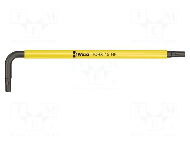 Wrench; Torx®; TX15; Overall len: 90mm; steel WERA WERA.05024173001