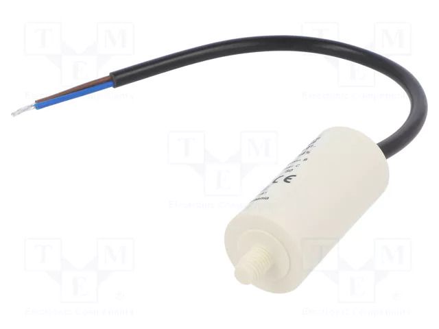 Capacitor: polypropylene; motors, run; 2uF; 425VAC; Ø28x55mm; ±5% DUCATI ENERGIA 4.16.10.01.14