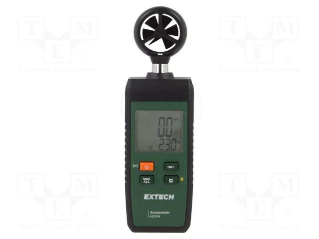 Thermoanemometer; LCD; Velocity measuring range: 1.5÷30m/s EXTECH AN250W