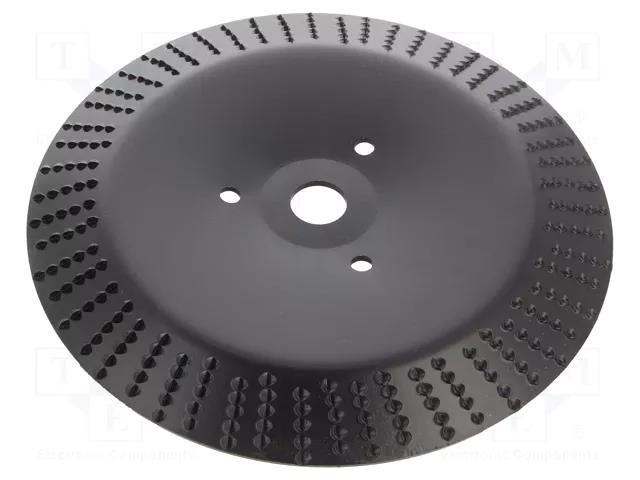 Grinding wheel; 230mm; angular contact,with rasp PROLINE PRE-86233