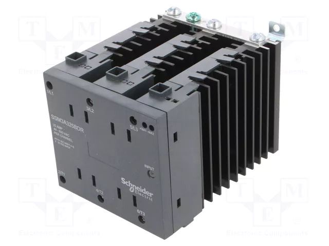 Relay: solid state; 25A; Uswitch: 48÷600VAC; 3-phase; Zelio Relay SCHNEIDER ELECTRIC SSM3A325BDR