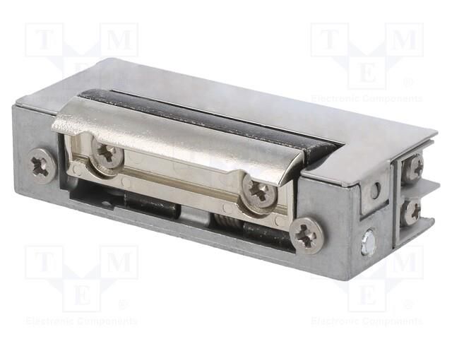 Electromagnetic lock; 12÷24VDC; low current,with switch; 1400RF LOCKPOL 1428RF-12-24V-ACDC